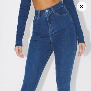 5 Pocket Blue Jeans